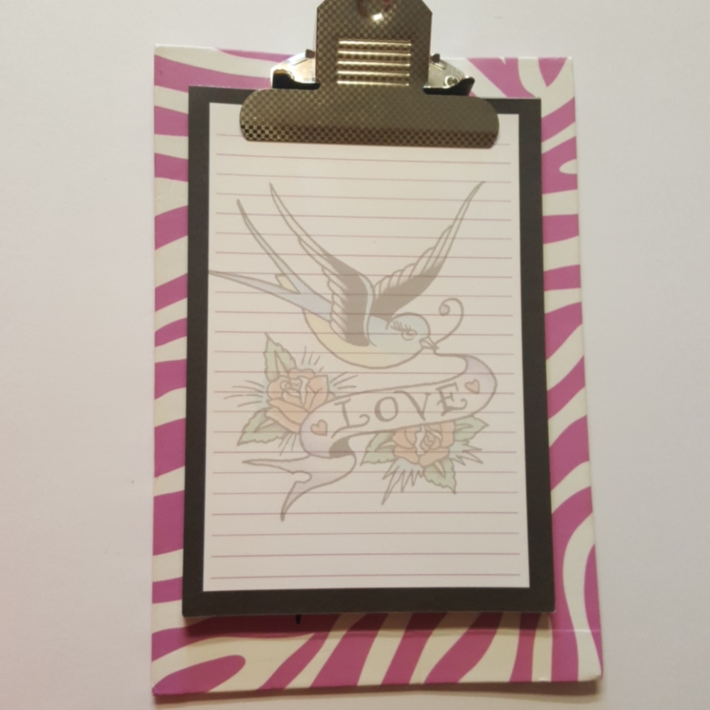 Ed Hardy note pad